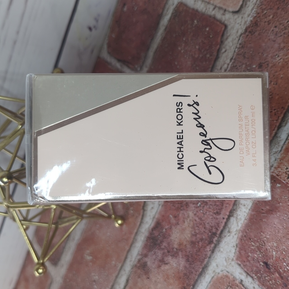 MICHAEL KORS Gorgeous Women's Eau de Parfum‎ 3.4 oz. 100 ml BRAND NEW SEALED - Picture 8 of 13